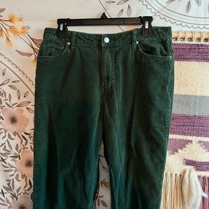BDG Urban Outfitters corduroy green pants